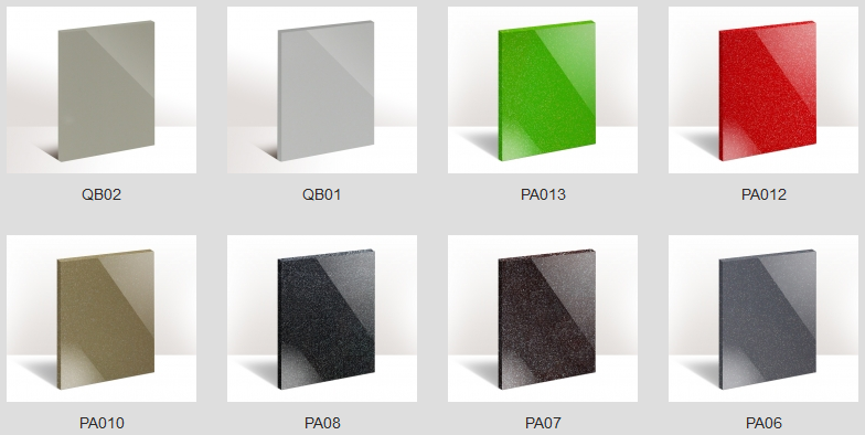 Bảng mã màu tấm pvc foam